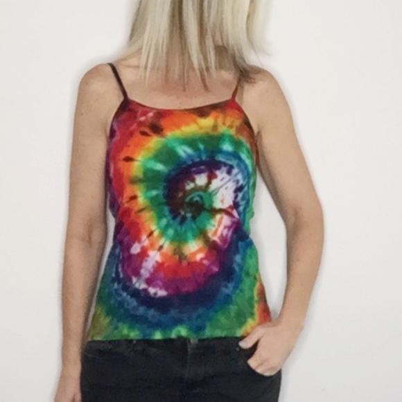 BELLA | Tie Dye tank top Y2K 90s - Picture 1 of 3